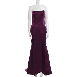 Reem Acra Purple Formal gown size XL/12 (orignal retail over $1k)